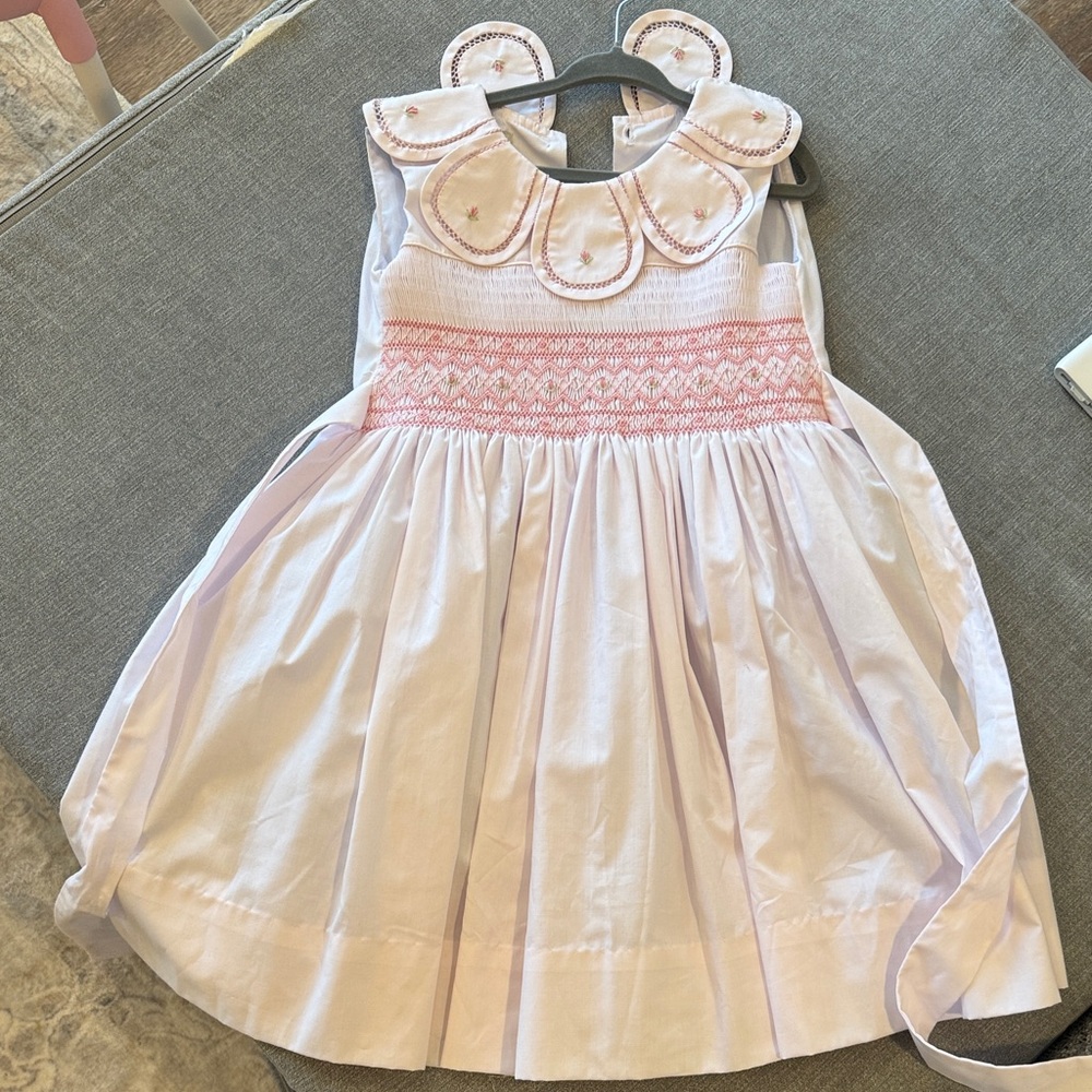 4t Marco and Lizzie smocked dress